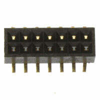 Sullins Connector Solutions - SFM210-LPSE-D07-SP-BK - CONN HDR FMAL 14PS 1MM DL AU SMD