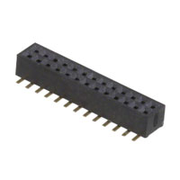 Sullins Connector Solutions - SFM210-LPSE-D13-SP-BK - CONN HDR FMAL 26PS 1MM DL AU SMD