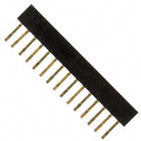 Sullins Connector Solutions - SFM210-LPSE-S15-ST-BK - CONN HEADER FMAL 15PS 1MM T/H AU