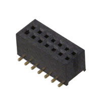 Sullins Connector Solutions - SFM315-LPGE-D07-SP-BK - CONN HDR FMAL 14PS 1MM DL AU SMD