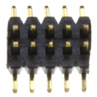 Sullins Connector Solutions - SMH151-LPSE-D05-SP-BK - CONN HDR 10PS 1MM DL AU SMD