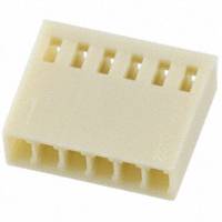 Sullins Connector Solutions - SWH25X-NULC-S06-UU-BA - CONN RCPT .100" SNGL BEIGE 6POS