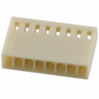 Sullins Connector Solutions - SWH25X-NULC-S08-UU-BA - CONN RCPT .100" SNGL BEIGE 8POS