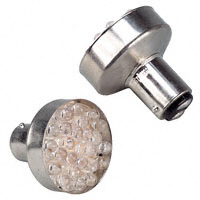 Lumex Opto/Components Inc. - SSP-24MDB153S12G - LED 1.28" 24L BA15 DBL 590NM SYW