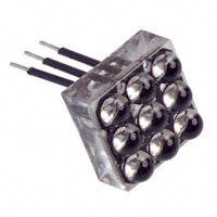 Lumex Opto/Components Inc. - SSP-LXS06762S9A - LED 17MM SQR 9LED-CLSTR 3RED6GRN