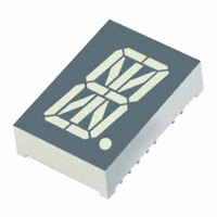 SunLED - XAUG20A - DISPLAY 16-SEG GRN 1DIGIT CA