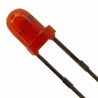 SunLED - XBUR34D - LED BLINKING RED DIFF 3MM T/H