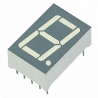 SunLED - XDCBD14C - DISPLAY 14.2MM BLUE 1DIGIT CC