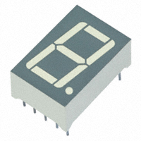 SunLED - XDCWD14A - DISPLAY 14.2MM WHITE 1DIGIT CA