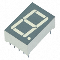 SunLED - XDCWD14C - DISPLAY 14.2MM WHITE 1DIGIT CC