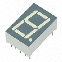 SunLED - XDDGK14A - DISPLAY 14.2MM GREEN 1DIGIET CA