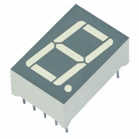 SunLED - XDDGK14C - DISPLAY 14.2MM GREEN 1DIGIET CC