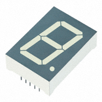 SunLED - XDMDK25C - DISPLAY 25.4MM RED 1DIGIT CC