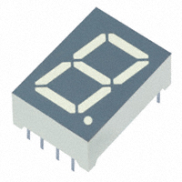 SunLED - XDMR13C - DISPLAY 13.2MM RED 1DIGIT CC