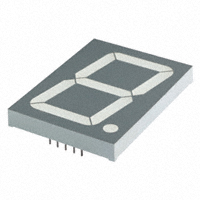 SunLED - XDVG100A - DISPLAY 101.2MM GREEN 1DIGIT CA