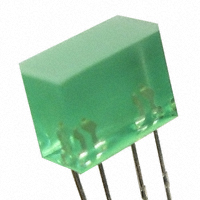 SunLED - XEMG22D - LIGHTBAR 5X10MM GREEN DIFFUSED