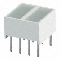 SunLED - XEMRD100M - LIGHTBAR 2-SEG RED WHITE DIFF