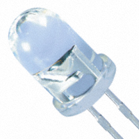 SunLED - XLCGS12W - LED BLUE-GREEN CLEAR 5MM RND T/H