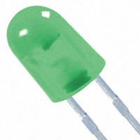 SunLED - XLDGK20DLSDLCR - LED GRN DIFF 5MM OVAL T/H