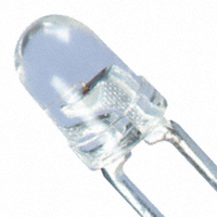 SunLED - XLFBB11W - LED BLUE CLEAR 3MM ROUND T/H