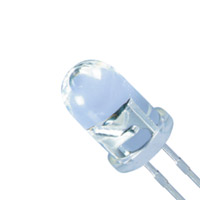 SunLED - XLM2MOK12W - LED ORANGE CLEAR 5MM ROUND T/H