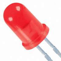 SunLED - XLMDK12D14V - LED RED DIFF 5MM ROUND T/H