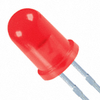 SunLED - XLMDK12D5V - LED RED DIFF 5MM ROUND T/H