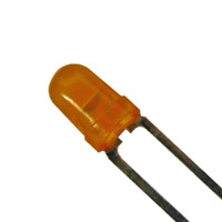 SunLED - XLMOK11D - LED ORANGE DIFF 3MM ROUND T/H