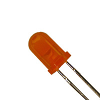 SunLED - XLMOK12D - LED ORANGE DIFF 5MM ROUND T/H
