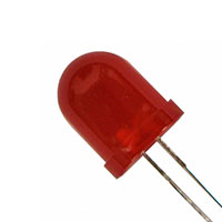 SunLED - XLMR01DE - LED RED DIFF 10MM ROUND T/H