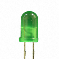 SunLED - XLUG12D - LED GRN DIFF 5MM ROUND T/H