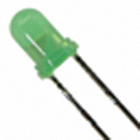 SunLED - XLUG65D - LED GRN DIFF 3MM ROUND T/H