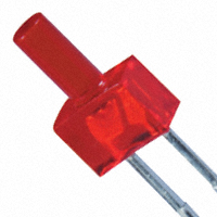 SunLED - XLUR13D - LED RED DIFF 2MM ROUND T/H