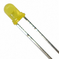 SunLED - XLUY65D - LED YELLOW DIFF 3MM ROUND T/H