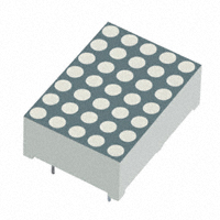 SunLED - XMMR18C - LED DOT MATRIX 5X7 0.7" RED CC