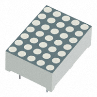 SunLED - XMUR18C - LED DOT MATRIX 5X7 0.7" RED CC