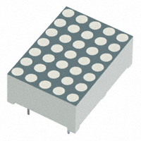 SunLED - XMUY18C - LED DOT MATRIX 5X7 0.7" YLW CC