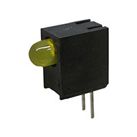 SunLED - XNK1LUY11D - LED 1POS YELLOW DIFFUSED CBI