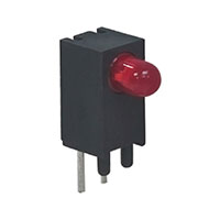 SunLED - XPV1LUR11D - LED 1POS RED DIFFUSED CBI