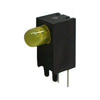 SunLED - XPV1LUY11D - LED 1POS YELLOW DIFFUSED CBI