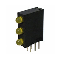 SunLED - XPZ3LUY11D - LED 3POS YELLOW DIFFUSED CBI