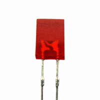 SunLED - XSUR18D - LED RED DIFF 5X2MM RECT T/H