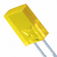 SunLED - XSUY18D - LED YELLOW DIFF 5X2MM RECT T/H