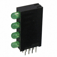 SunLED - XWA4LUG147D - LED 3MM QUAD LVL GRN GN DIFF CBI