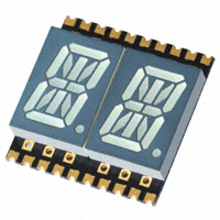 SunLED - XZFABBA10A2 - DISPLAY 0.4" 2DIGIT BLUE CA SMD