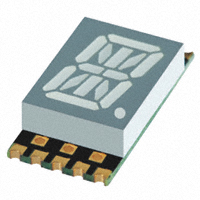 SunLED - XZFABBA10C - DISPLAY 0.4" 1DIGIT BLUE CC SMD