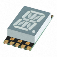 SunLED - XZFAMDK10C - DISPLAY 0.4" 1DIGIT RED CC SMD