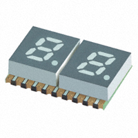 SunLED - XZFMDK05A2 - DISPLAY 0.2" 2DIGIT RED CA SMD