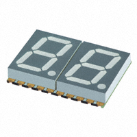 SunLED - XZFMDK14C2 - DISPLAY 0.56" 2DIGIT RED CC SMD