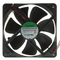 Sunon Fans - EEC0381B3-000U-A99 - FAN AXIAL 120X38MM 12VDC WIRE